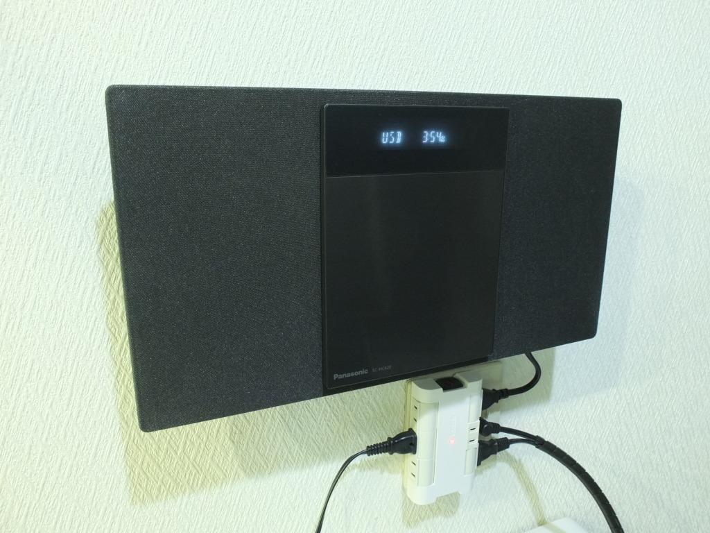 Panasonic（パナソニック） コンパクトステレオシステム ブラック SC