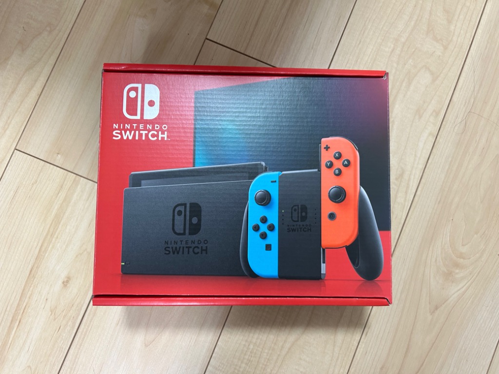 Nintendo Switch Joy-Con(L) ネオンブルー/(R) ネオンレッド 【新