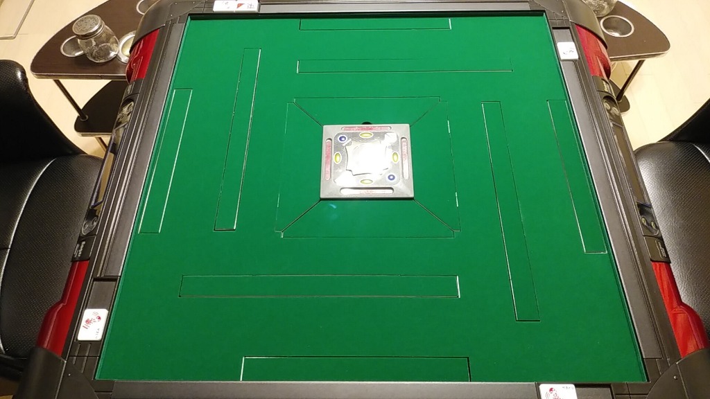 Newアモス用 「天板張り替えマット［配牌有り用］（緑色）」2枚セット