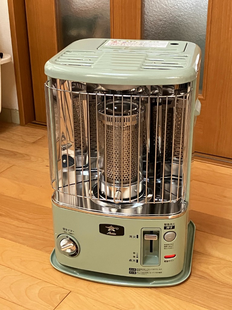 アラジン 石油ストーブ CAP-U2802（G）（グリーン） 石油ストーブ - 最