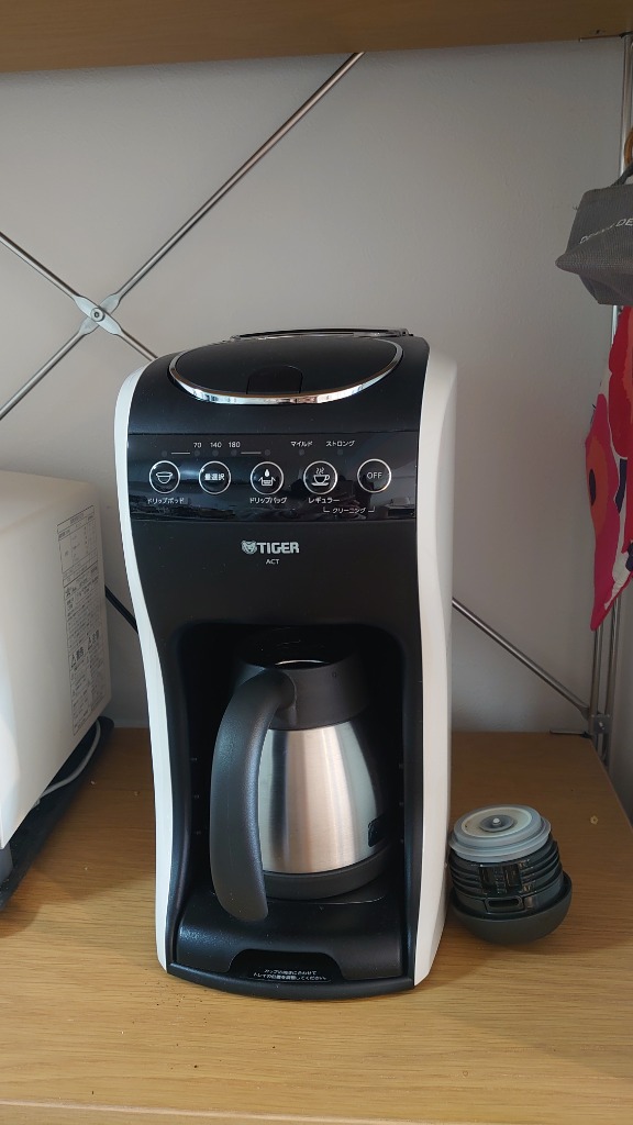 タイガー コーヒーメーカー ACT-E040-WM クリームホワイト TIGER