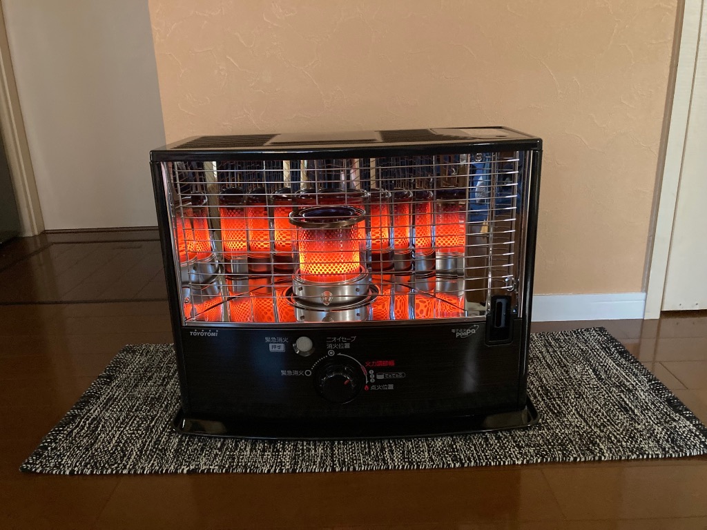 TOYOTOMI シングル燃焼 RS-W29N（B）（ブラック） 石油ストーブ - 最