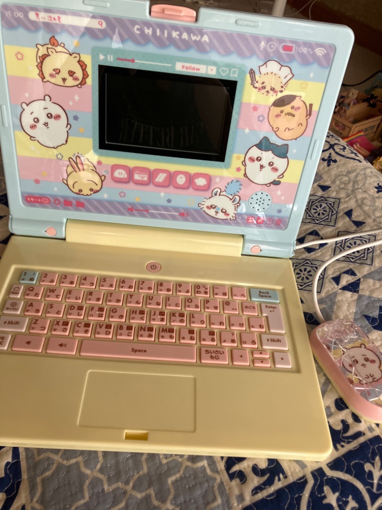 BANDAI バンダイ ちいかわ ちいかわラーニングパソコン 電子玩具 - 最