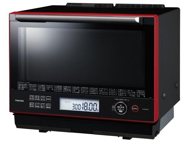 TOSHIBA（東芝） 過熱水蒸気オーブンレンジ 石窯ドーム グランレッド