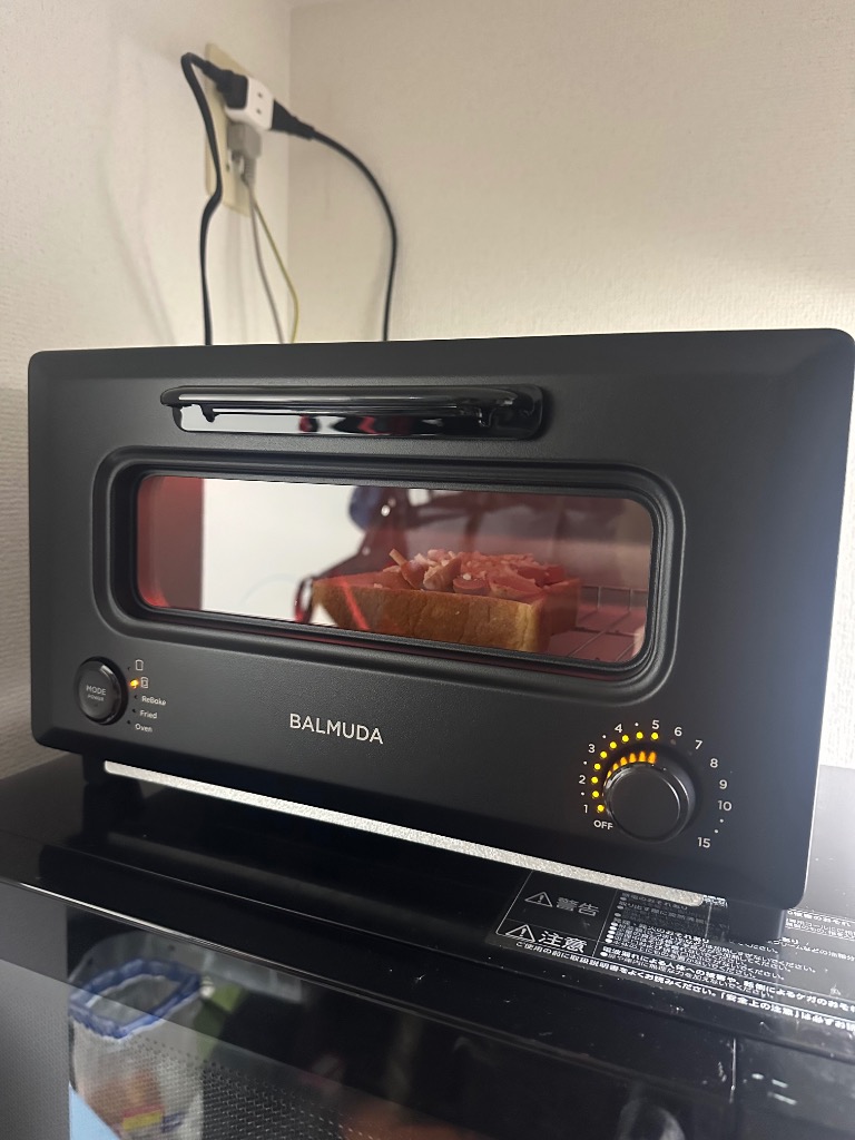 BALMUDA The Toaster オーブントースター ReBaker ブラック KTT01JPBK
