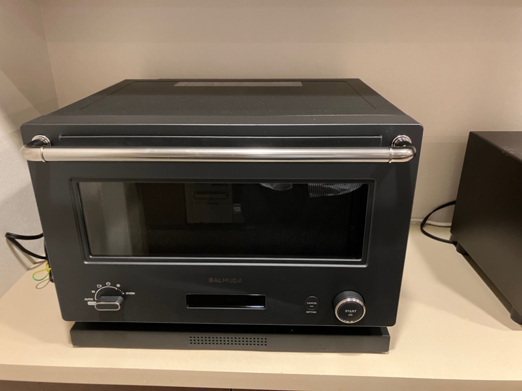BALMUDA The Range バルミューダ オーブンレンジ ブラック K09ABK K09A