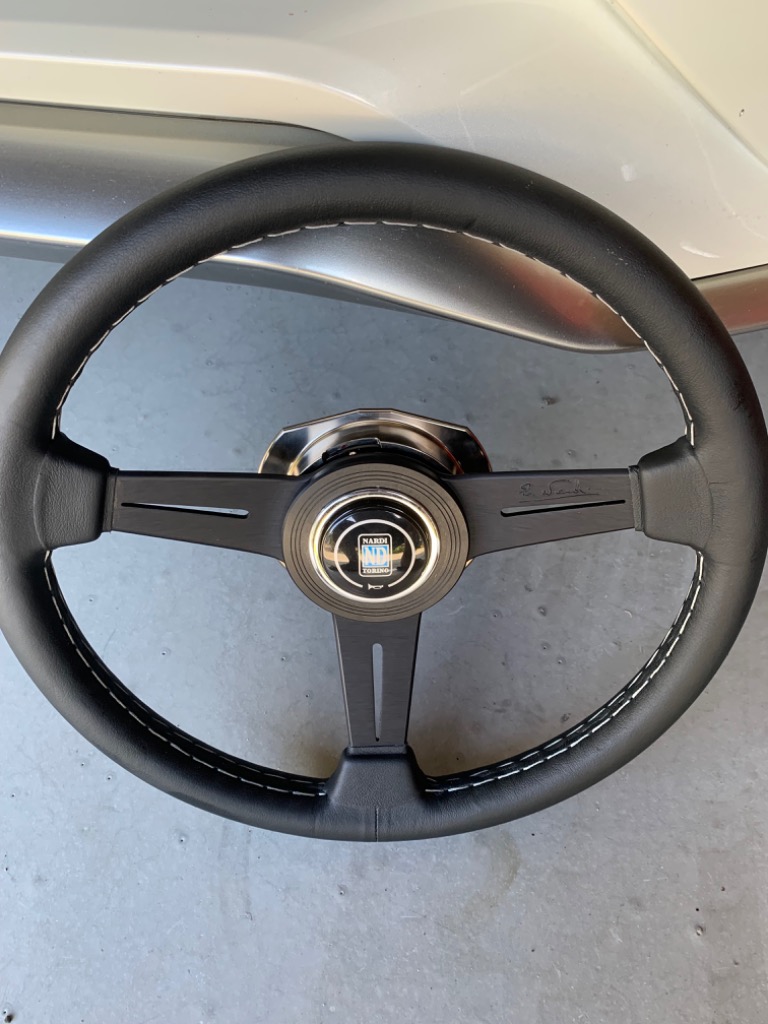 NARDI ナルディ ステアリング CLASSIC ブラックレザー/ブラック