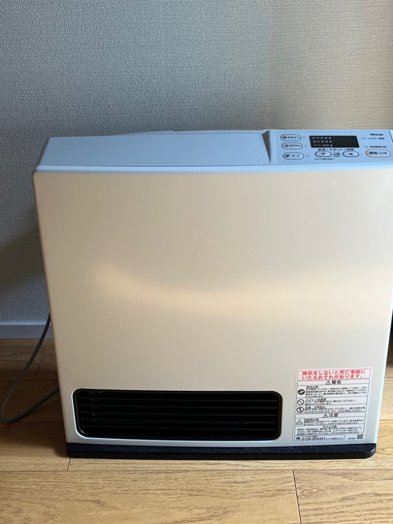 Rinnai ガスファンヒーター SRG365E ホワイト Rinnai SRG365E ガス