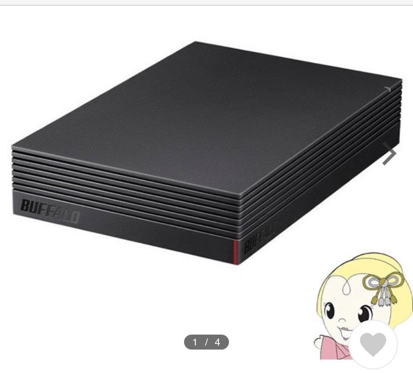 BUFFALO（バッファロー） 外付けHDD BUFFALO パソコン テレビ 録画用