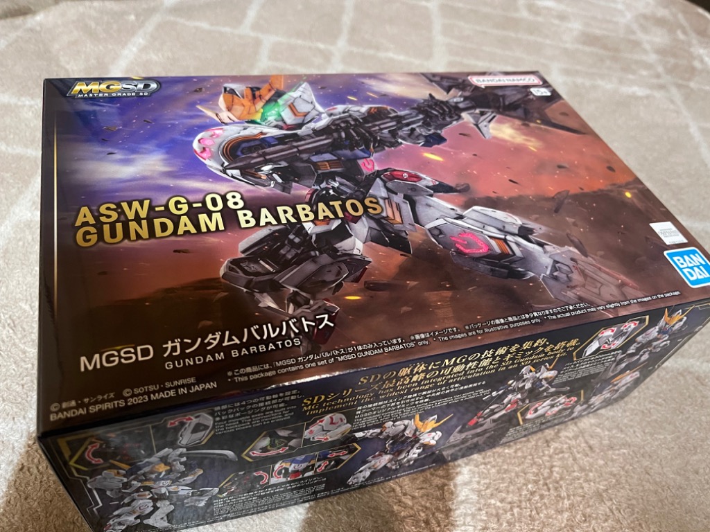 バンダイスピリッツ MASTER GRADE SD ASW-G-08 ガンダムバルバトス