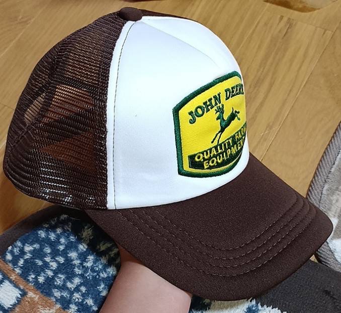 ジョンディア メッシュ キャップ JOHN DEERE 帽子 アメリカン雑貨