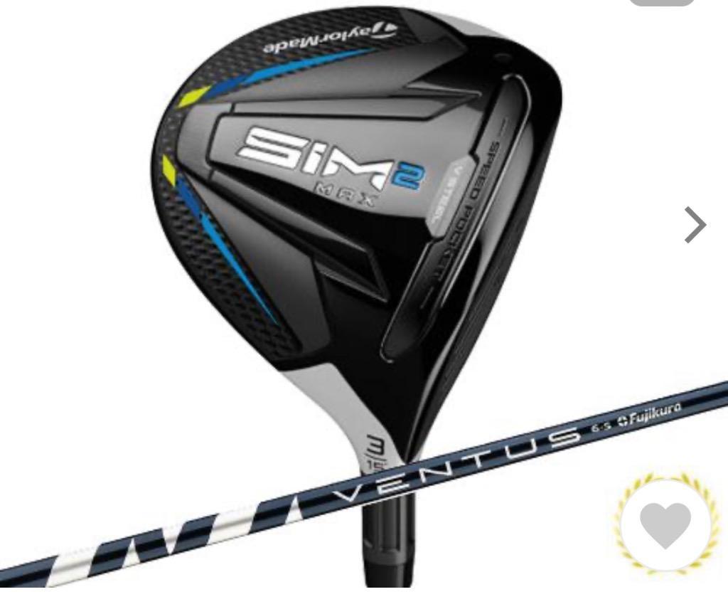 TaylorMade（テーラーメイド） 【USモデル】 SIM2 MAX フェアウェイ