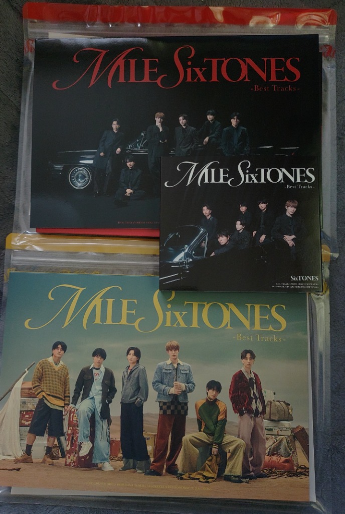 SixTONES / MILESixTONES -Best Tracks-（初回盤A＋初回盤B＋通常盤