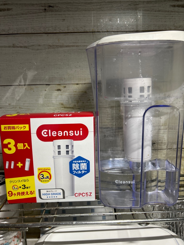 miya CPC5Z-AZ 3個入り×6箱 クリンスイ 浄水器 ポット型 交換用