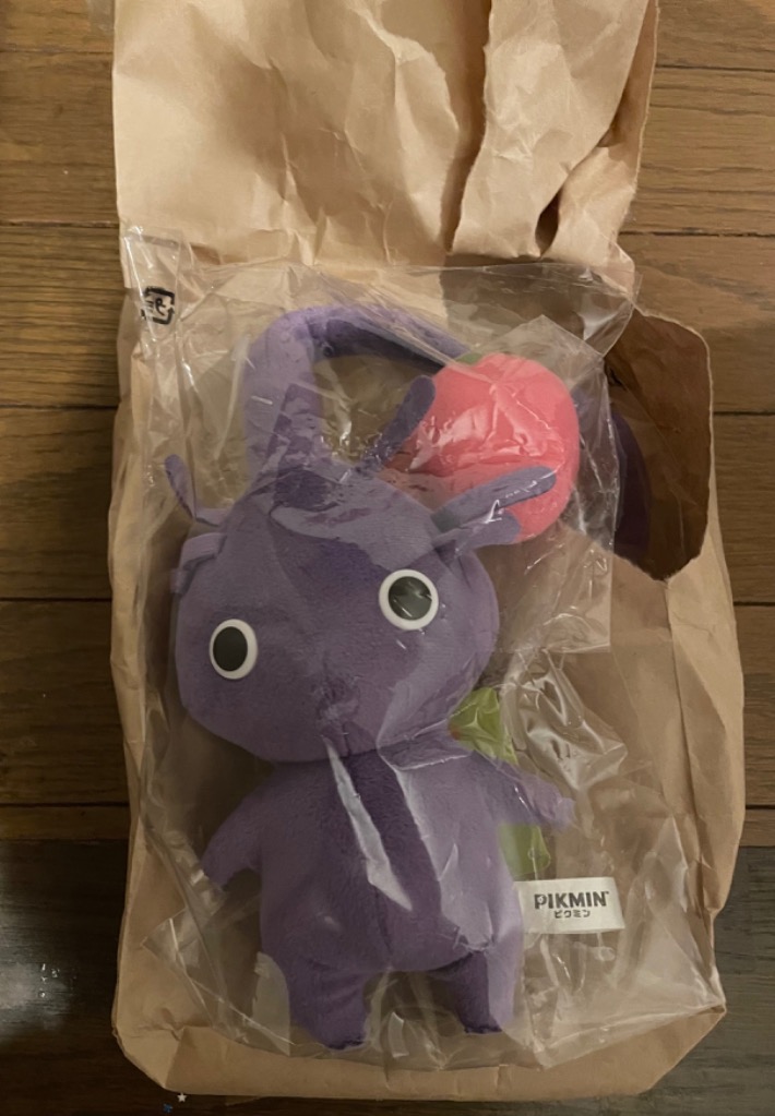 任天堂（Nintendo） ピクミン 紫ピクミン ぬいぐるみ 高さ17cm 新品