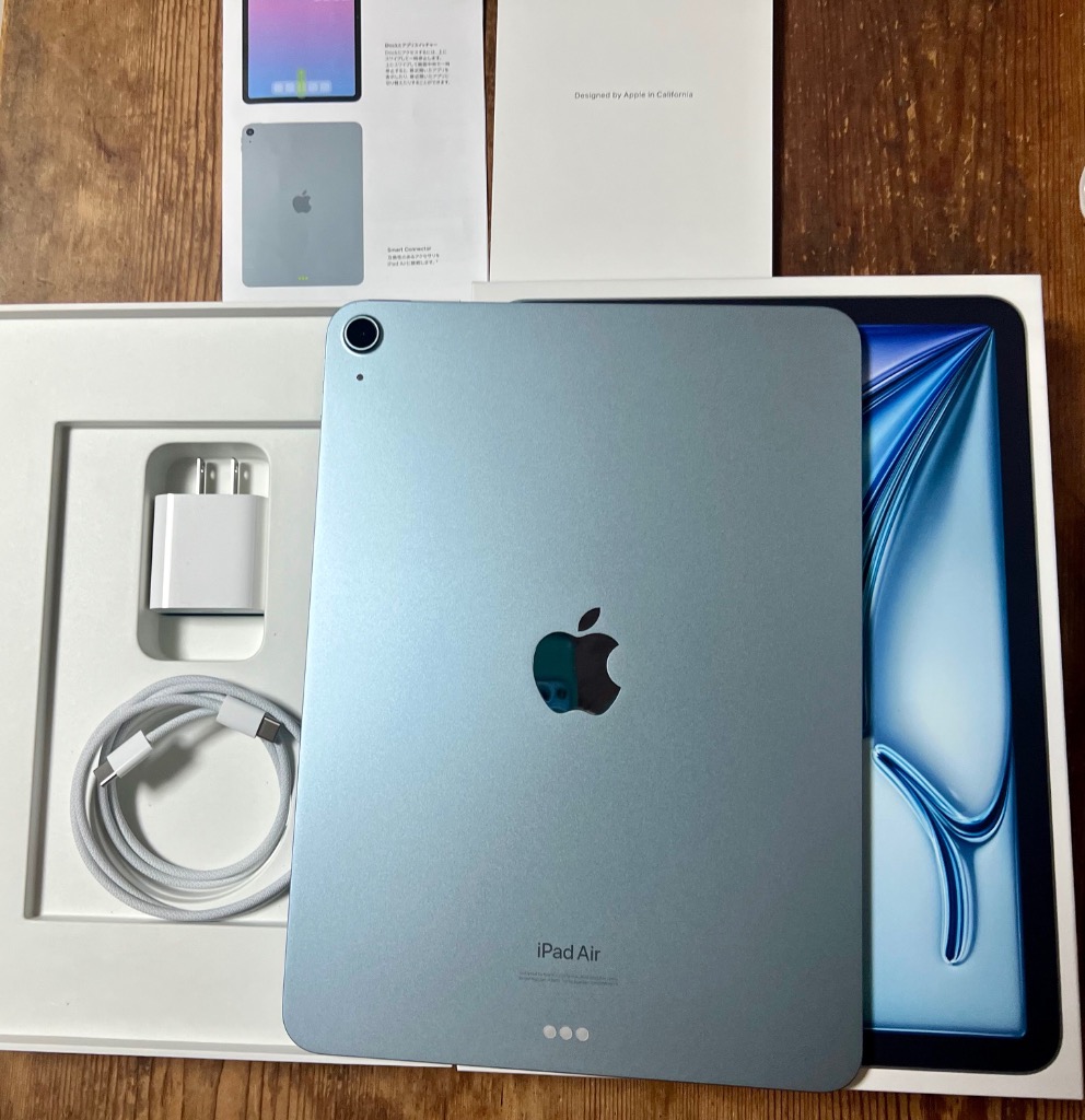 Apple iPad Air 11インチ Wi-Fi 256GB ブルー 2024年モデル iPad iPad