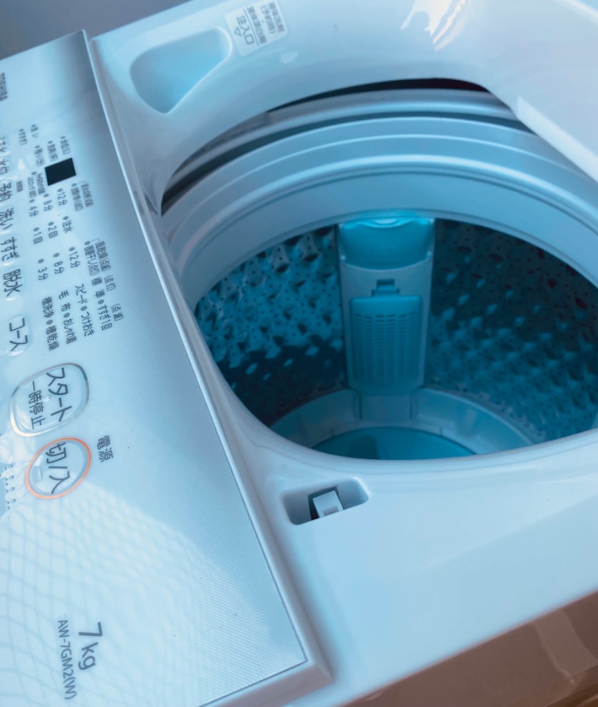 TOSHIBA 全自動洗濯機 AW-7GM2（W） （ピュアホワイト） 洗濯機本体