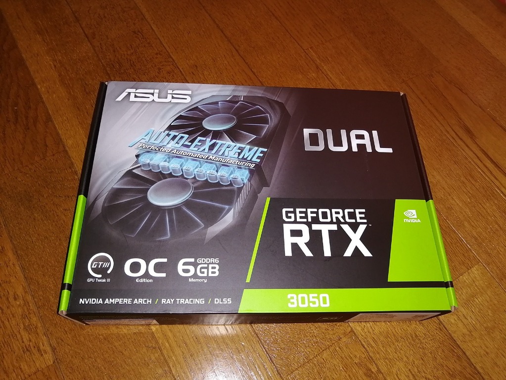 ASUS DUAL-RTX3050-O6G ［ASUS Dual GeForce RTX 3050 OC Edition 6GB