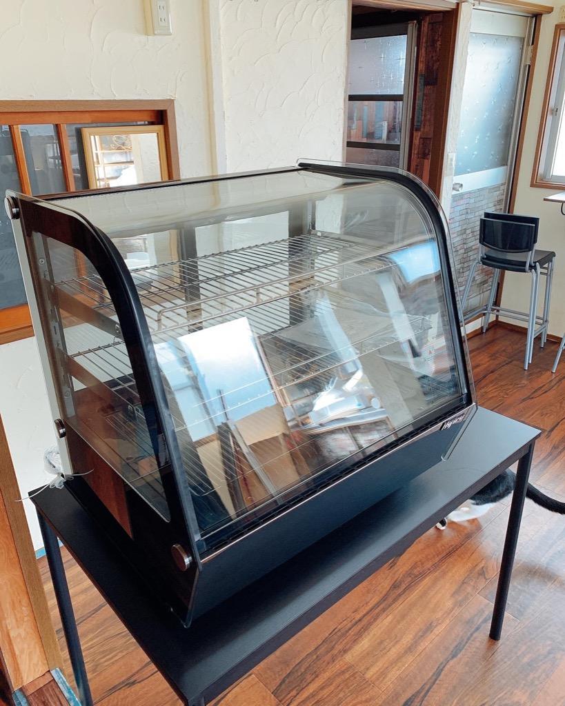 3月目玉商品！】120L 業務用卓上冷蔵ショーケース 【HJR-UTK120】対面