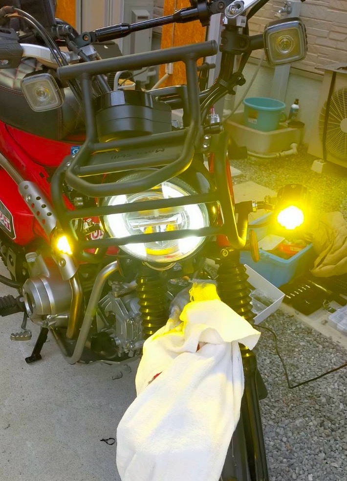 Kaedear（カエディア） 【 爆光フォグ 】 バイク フォグランプ LED