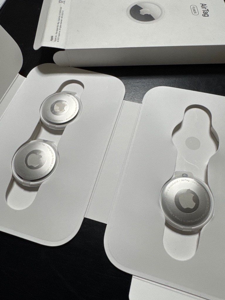 新品未開封/保証開始】Apple AirTag 4個入り MX542ZP/A ※レターパック