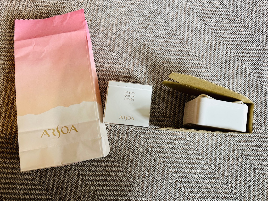 ARSOA（アルソア） ☆アルソア クイーンシルバー135g 石鹸ケースを