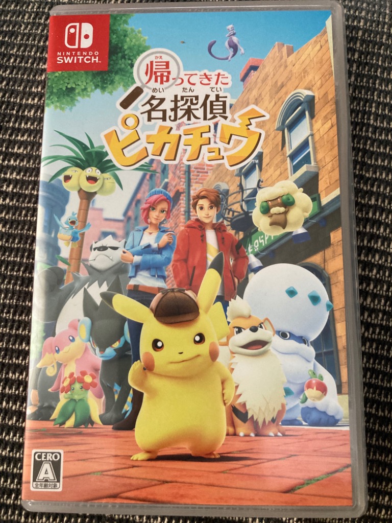 Nintendo Switch ポケモン 帰ってきた 名探偵ピカチュウ Switch用