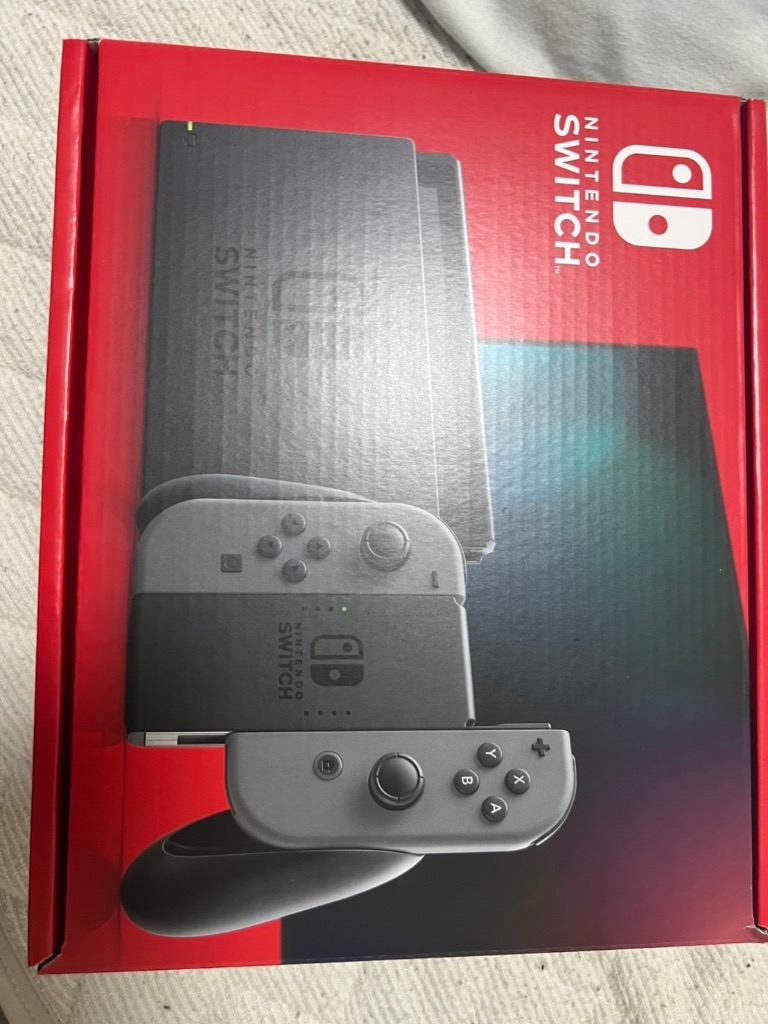 Nintendo Switch 「新パッケージ」Nintendo グレー HAD-S-KAAAH ※量販