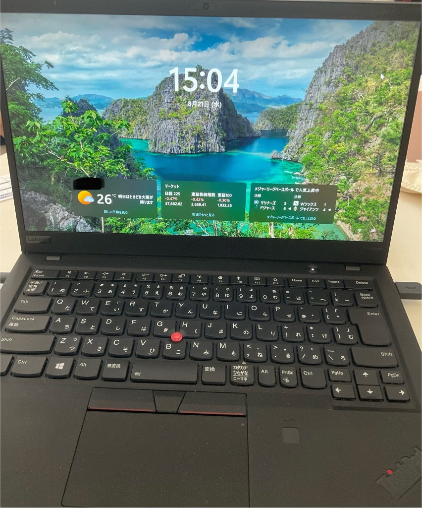 ThinkPad X 【第8世代 CPU】Lenovo X1 Canbon/Core i5-8250U/メモリ