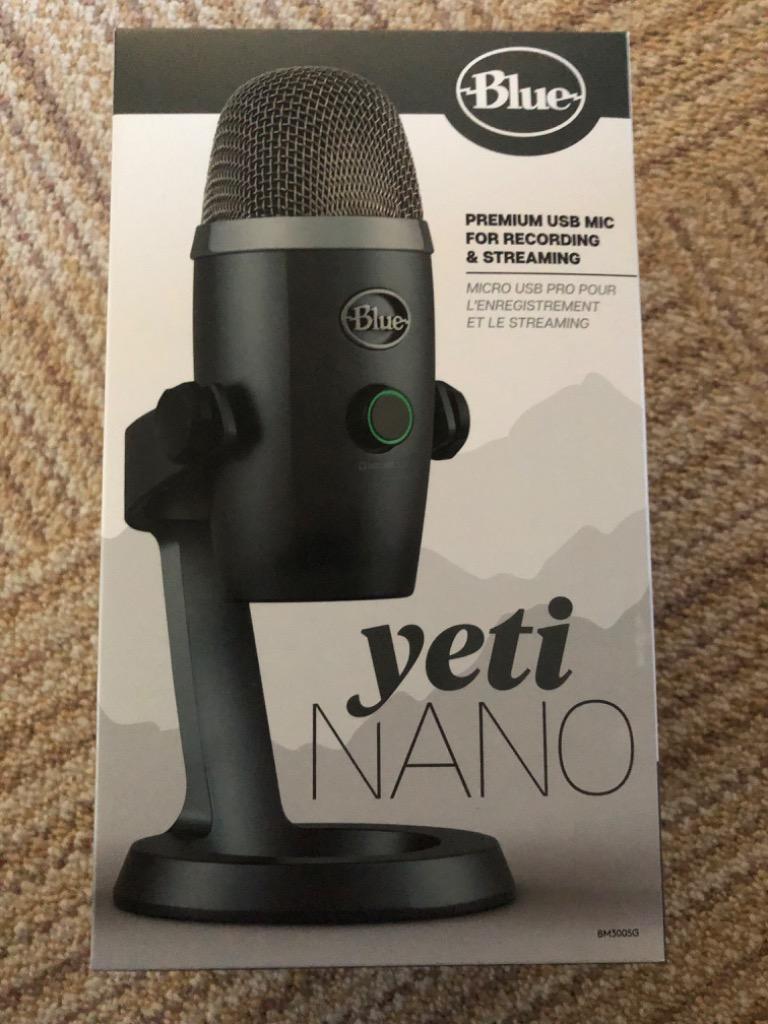 Blue Microphones Yeti Nano USB コンデンサー マイク Shadow Gray