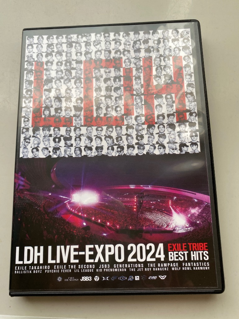 LDH LIVE-EXPO 2024 -EXILE TRIBE BEST HITS-(DVD2枚組) [DVD] : luna