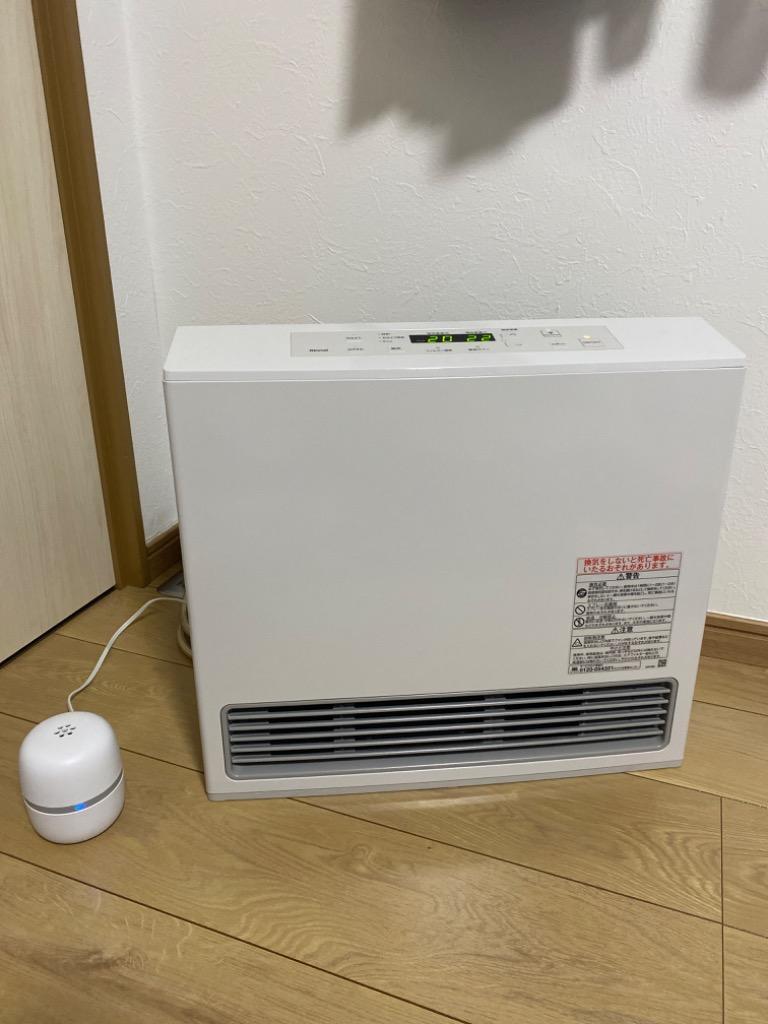 リンナイ（Rinnai） ガスファンヒーター 2025年製 RC-U5801PE-WH