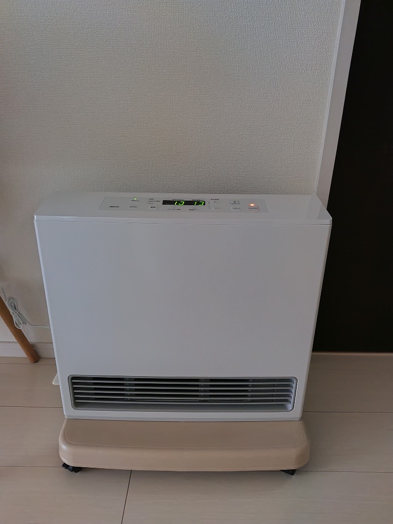 リンナイ（Rinnai） ガスファンヒーター 2025年製 RC-U5801PE-WH