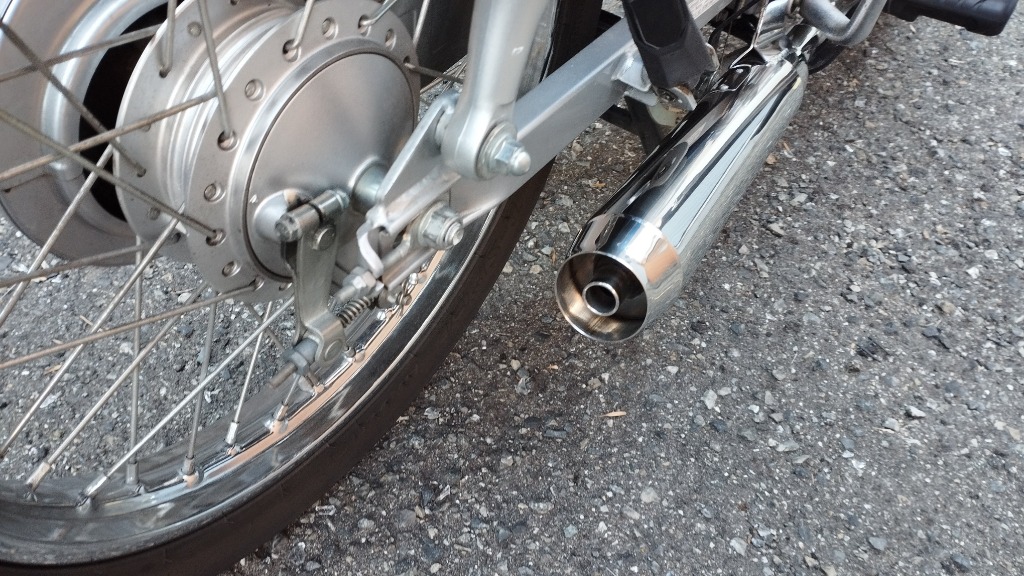 KITACO（キタコ） ステンレススポーティーダウンマフラー スーパーカブ