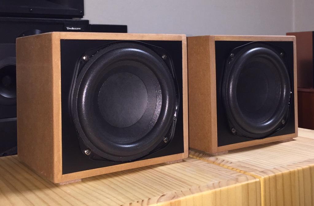 極太ウレタンエッジ＆ノンプレスコーン ウーハーユニット5インチ(128mm