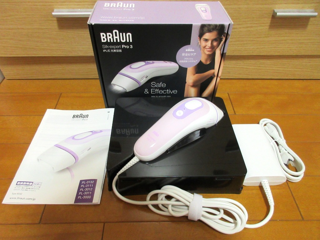 BRAUN シルクエキスパート Pro 3 PL3000 シルクエキスパート 除毛