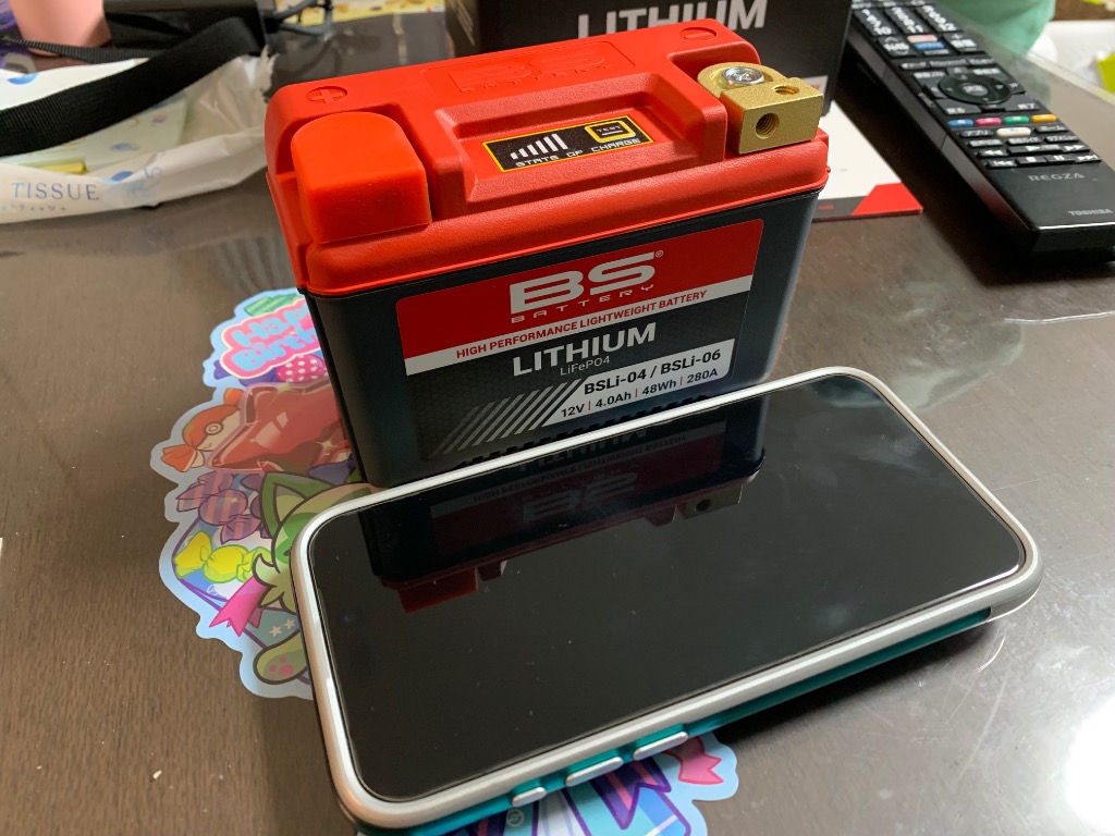 BS BATTERY（BSバッテリー） リチウムイオンバッテリー BSLi-04/BSLi