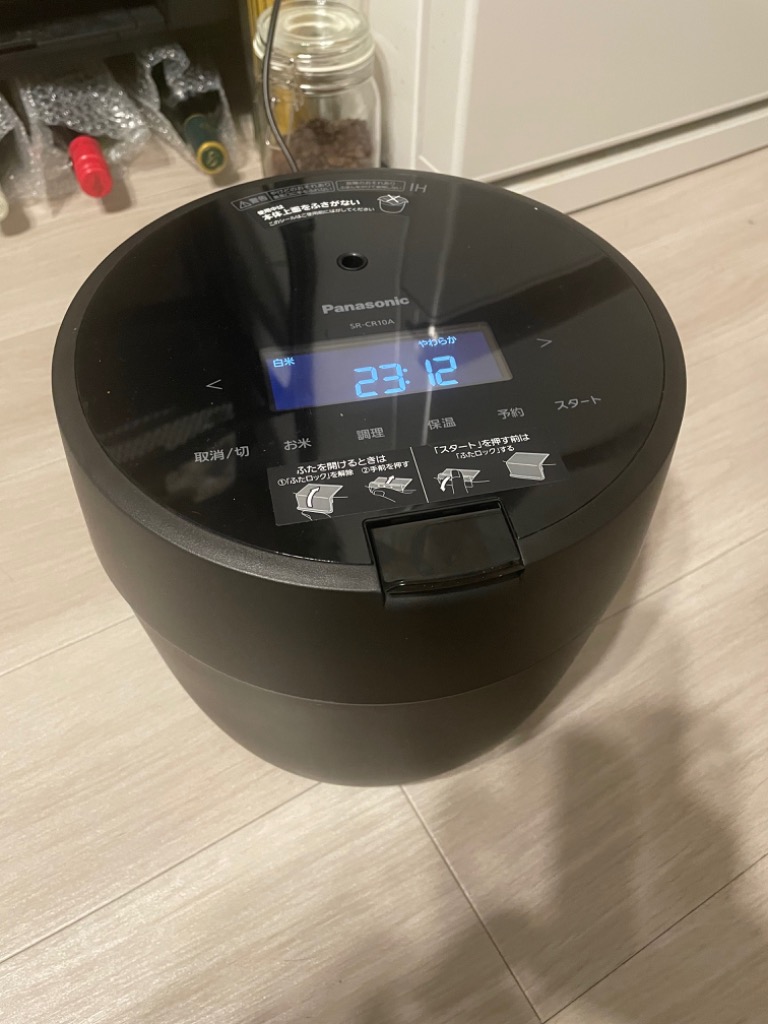 Panasonic Panasonic 圧力IHジャー炊飯器 SR-CR10A-K 炊飯器本体 - 最