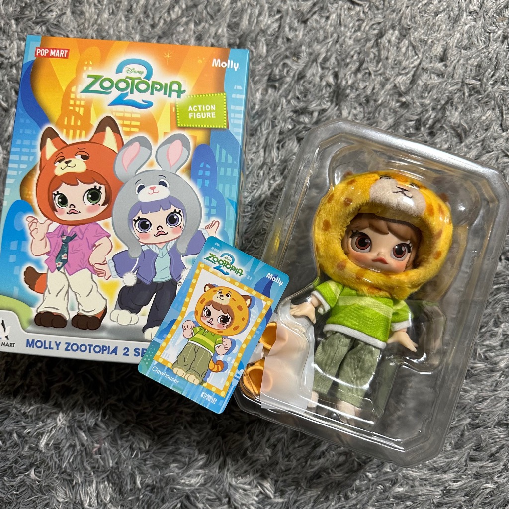 POP MART（ポップマート） POP MART MOLLY ズートピア2シリーズ1/12