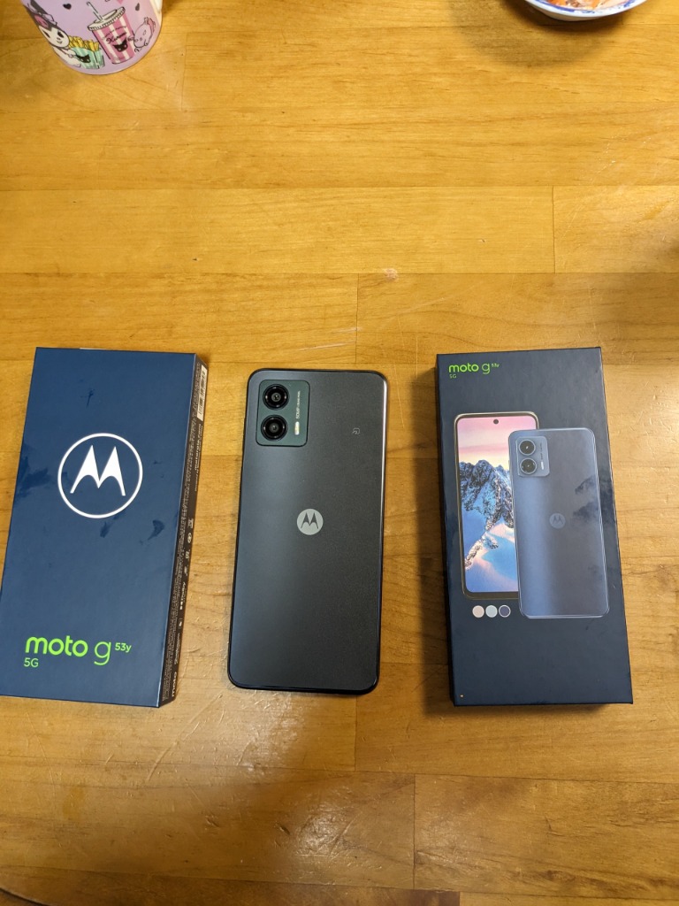 moto g 「新品 未使用品」SIMフリー Motorola（モトローラ) g53y 5G