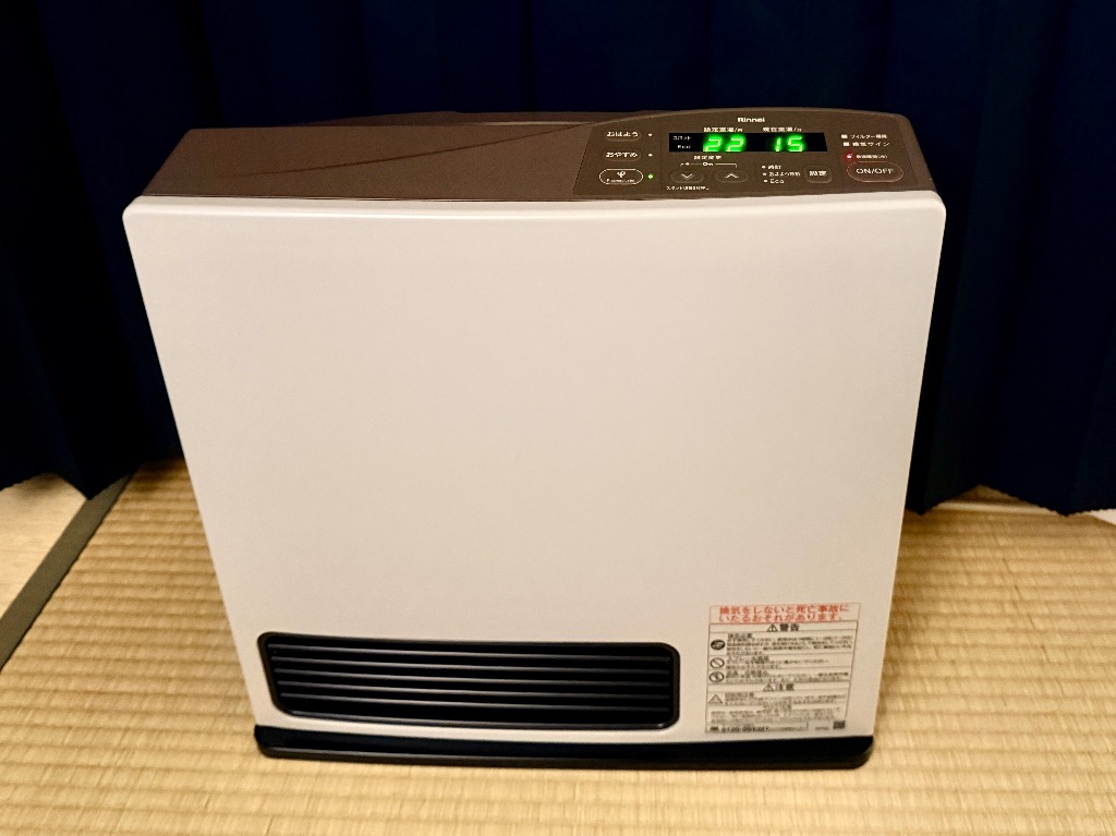 リンナイ（Rinnai） RC-Y4002PE-L-13A 2025年製 ガスファンヒーター