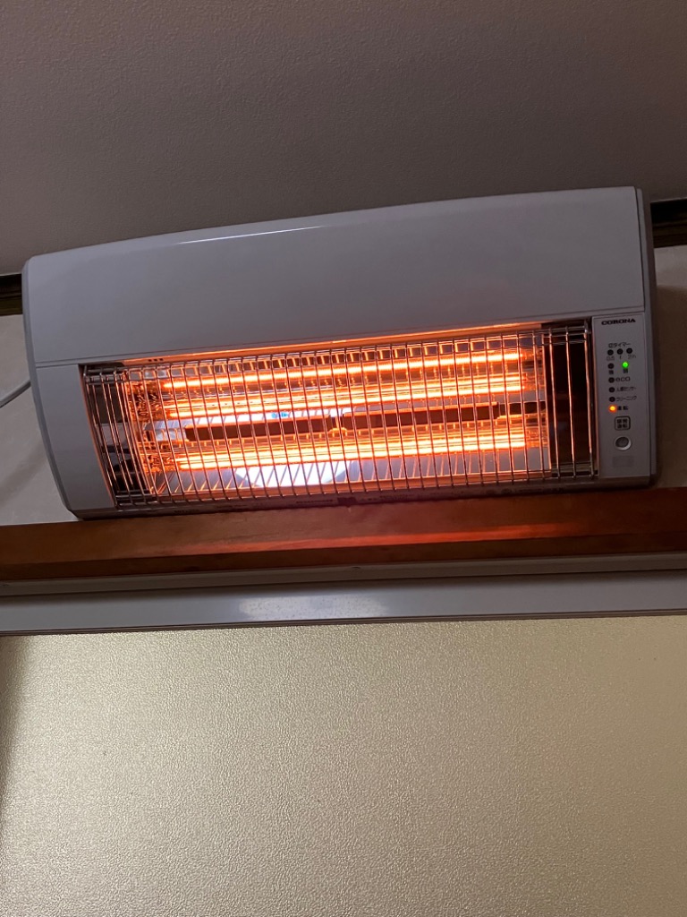 ウォールヒート (送料無料)コロナ CHK-C126A 壁掛型遠赤外線暖房機