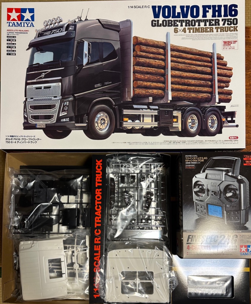 タミヤ（TAMIYA） /56360/1/14RC ボルボFH16グローブトロッター750 6x4