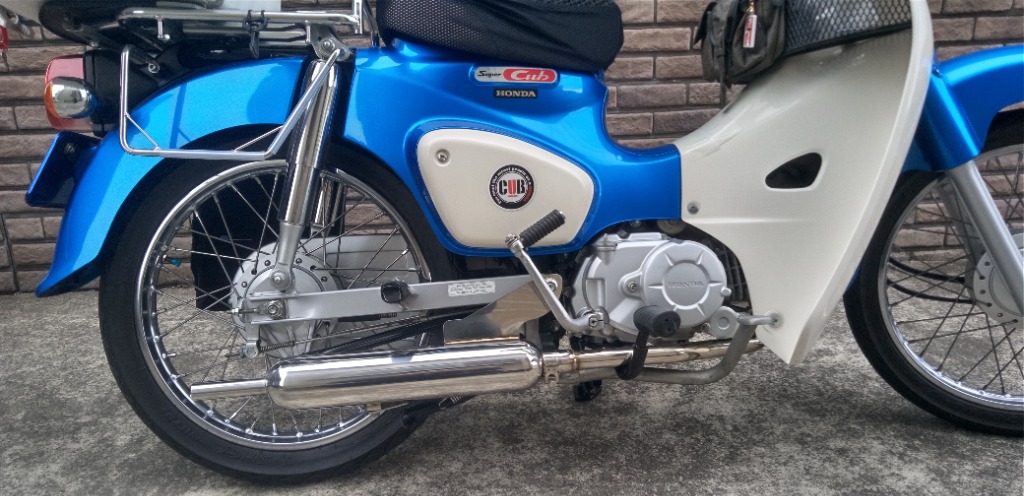 田中商会直営店】クロスカブ110(CC110)用 バレルマフラー : 田中商会