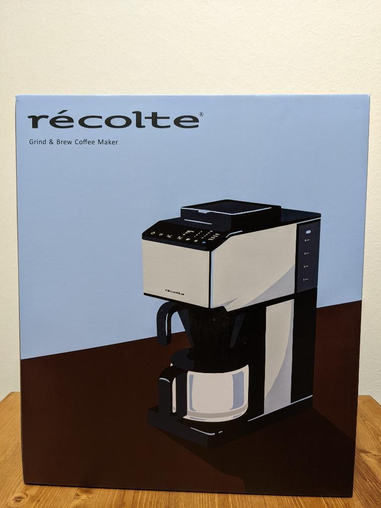 recolte コーン式全自動コーヒーメーカー RCD-1 （S）（シルバー