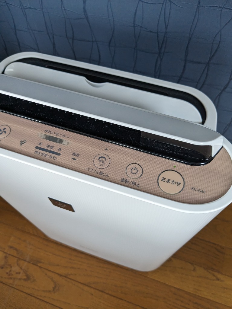 シャープ KC-G40-W（ホワイト系） 空気清浄機本体 - 最安値・価格比較