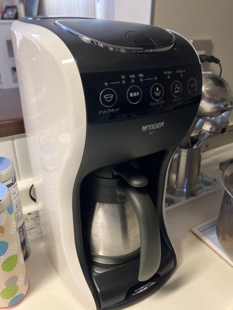 タイガー（TIGER） コーヒーメーカー TIGER ACT-E040 クリームホワイト