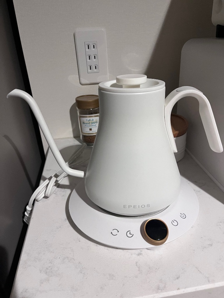 EPEIOS（エペイオス） 珈琲豆おまけ付 ドリップケトル 900ml EPCP001