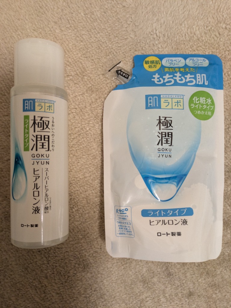 肌ラボ ロート製薬 極潤ヒアルロン液 ライトタイプ 詰め替え 170mL