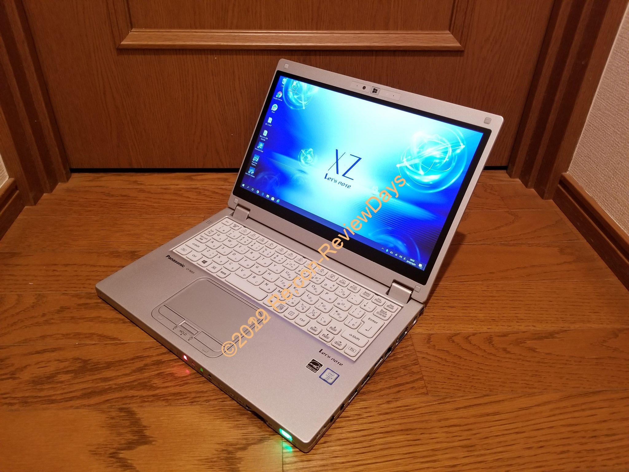 モバイルノートPCにPanasonic製のLet's note MX5を購入、簡単に分解